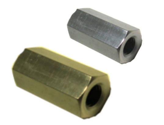 ねじ変換アダプタ（めねじ-めねじ）