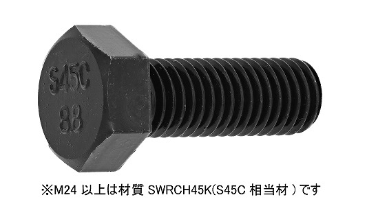 8.8六角ボルト(全ねじ・S45C)