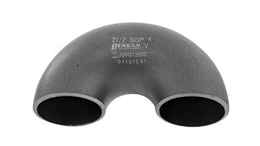 SGP溶接エルボ180Eショート)