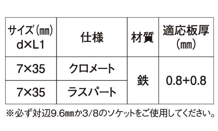 折板用ダンバ 中間用規格