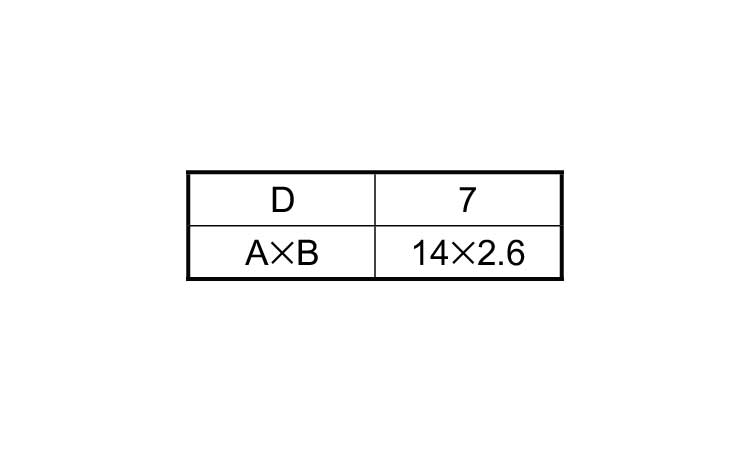 PA6ヒットリベット(HR-R)規格