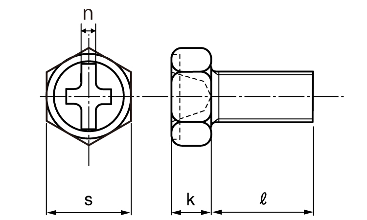 (＋－)アプセット小ねじ図面