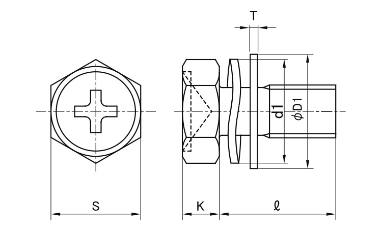(＋)アプセット小ねじSP＝4図面