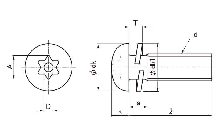 TRXタンパー(ナベ小ねじP＝2)図面