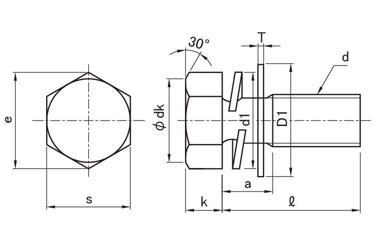 トリーマP＝3(金剛鋲螺)図面