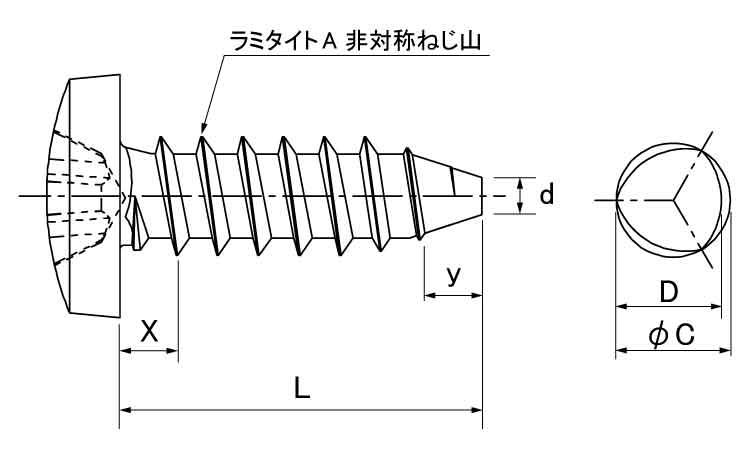 (＋)ラミタイトAバインド(日東精工)図面