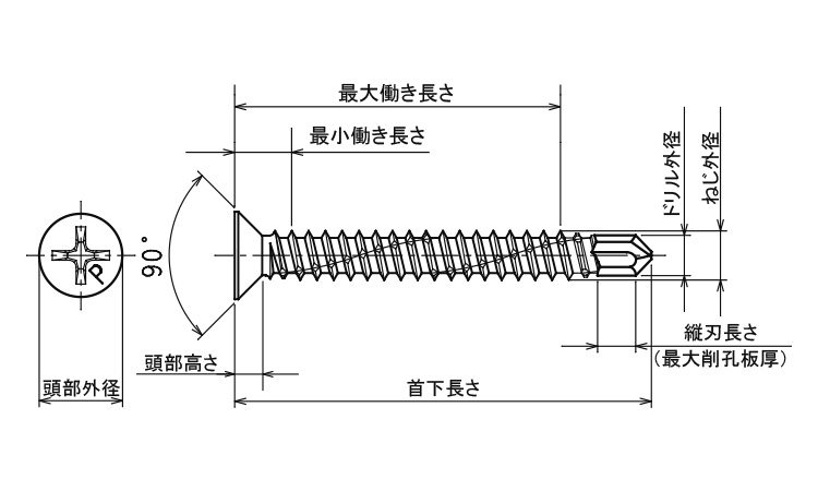 ピアス皿 小頭(D=7)図面