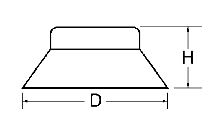 カラーキャップHEX　白図面