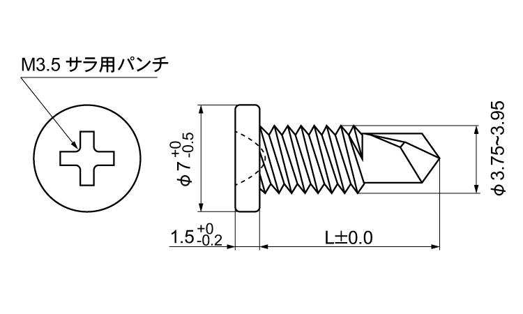 フラッシュポイント　薄平(細目図面