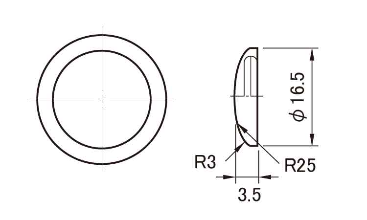 JBキャップ(黒)　ムラコシ製図面