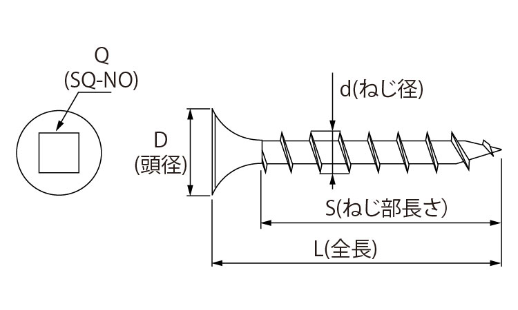 スクエア　コースラッパ図面