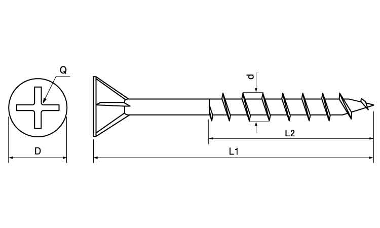 LIVE　フレキコース(半ねじ)図面