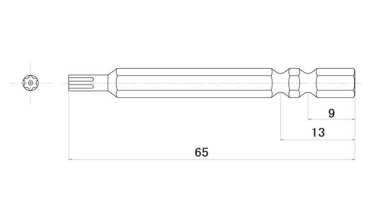 TRF・TRXロングビット図面