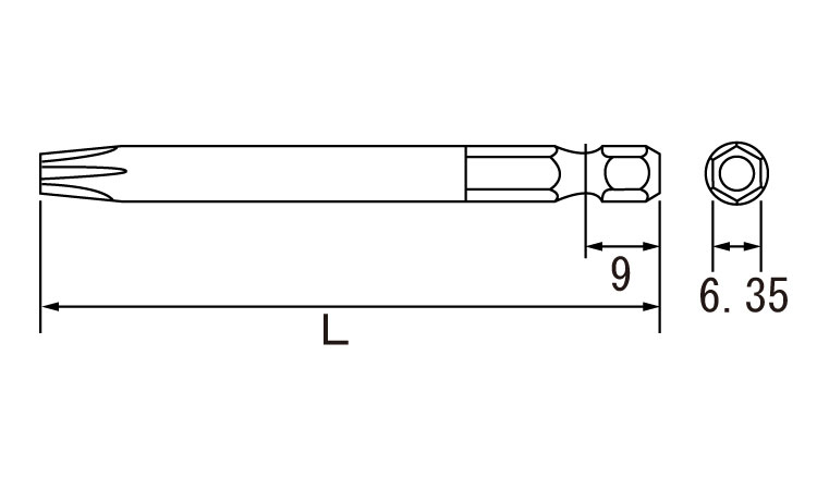 BLRビットU6．3タンパー図面