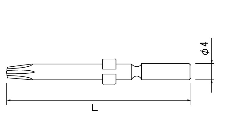 BLRビットH4タンパー図面