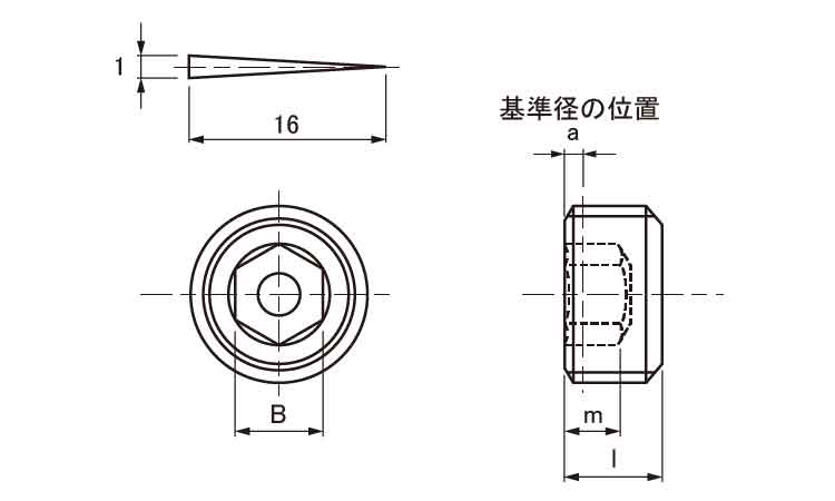 阪村　プラグ(沈み)図面