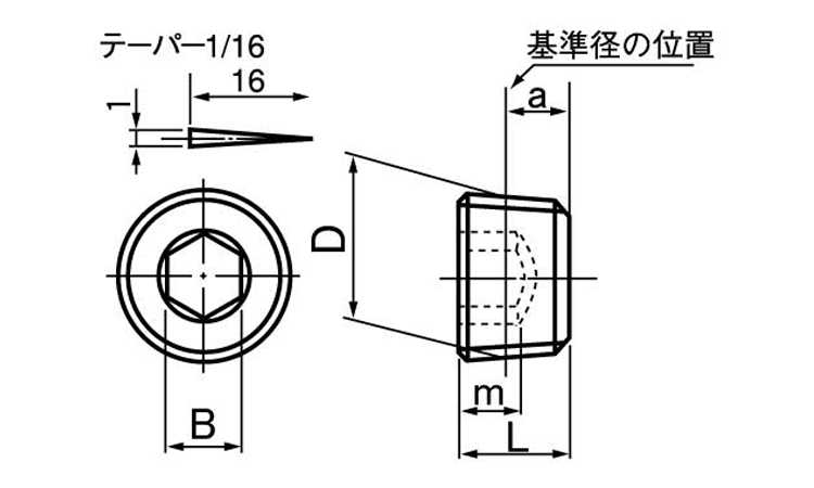 プラグ(浮き)極東製作所図面