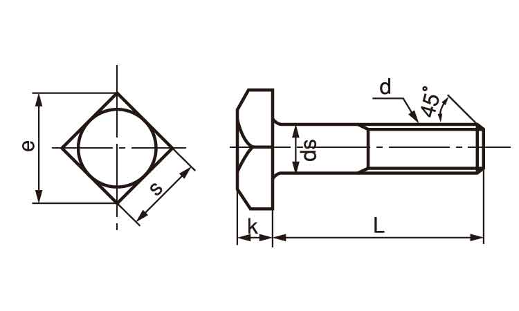 四角BT(半)JIS規格図面