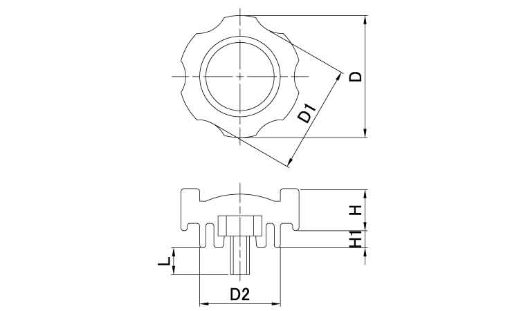 グリップボルト　G2図面