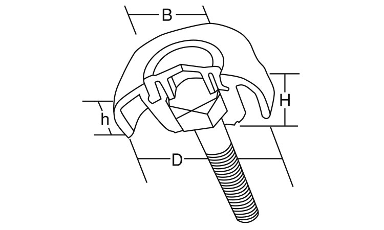 ノブスター(オレンジ)図面