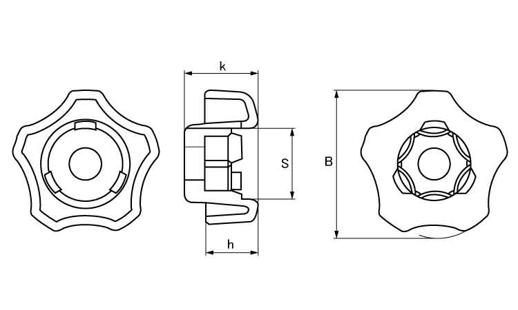 ノブスター(赤)図面