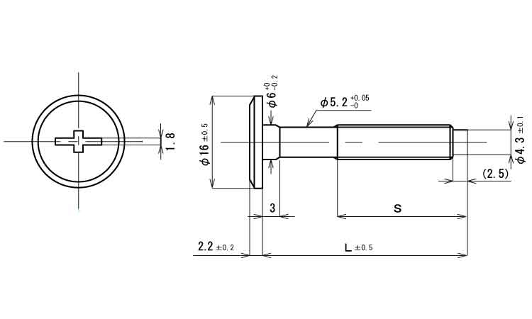 JCB－B(＋－・D＝16)安達製図面