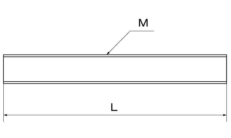 寸切(荒先・輸入品)図面