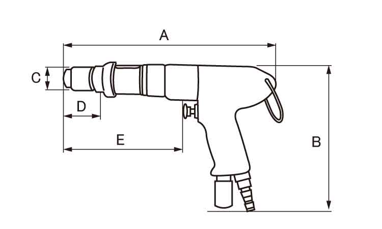 エビ　エア式ランナーSTロック用図面