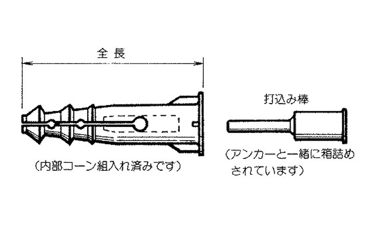 日本ドライブイットビックアンカー図面