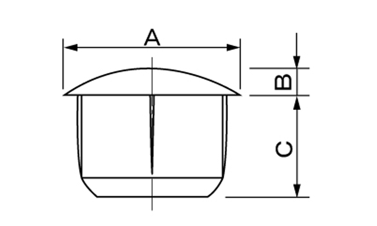 TS 穴カクシ(各色)図面