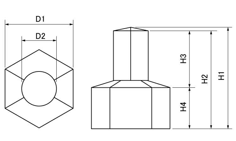 ナットカバー(ROHS2対応)図面