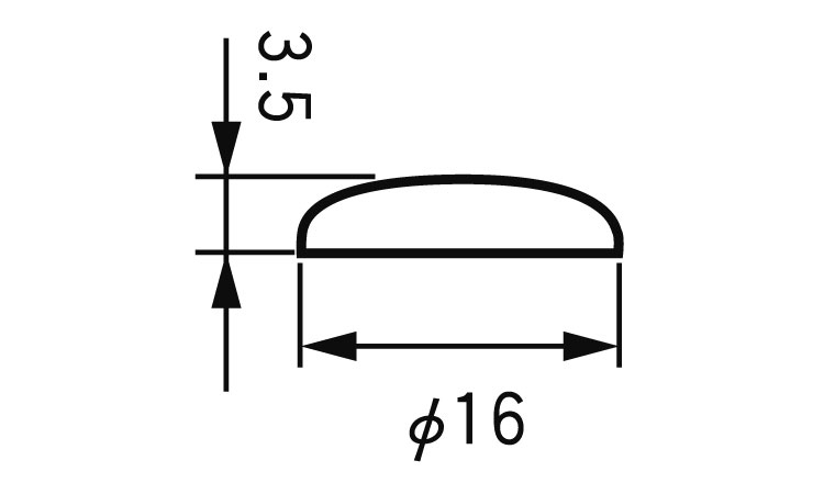 セットキャップカバー(黒)図面