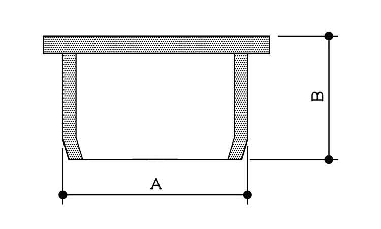 タケネ　平キャップ図面