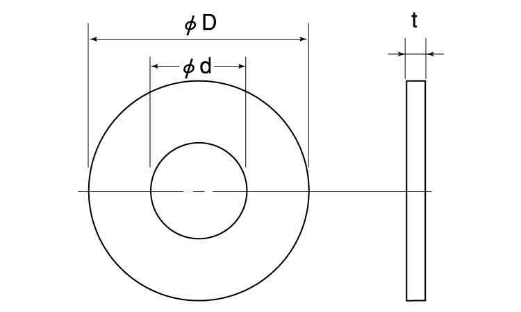 FRP(GE)ワッシャー(太平)図面
