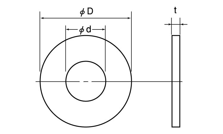 ポリアセタール　W(1．5T図面