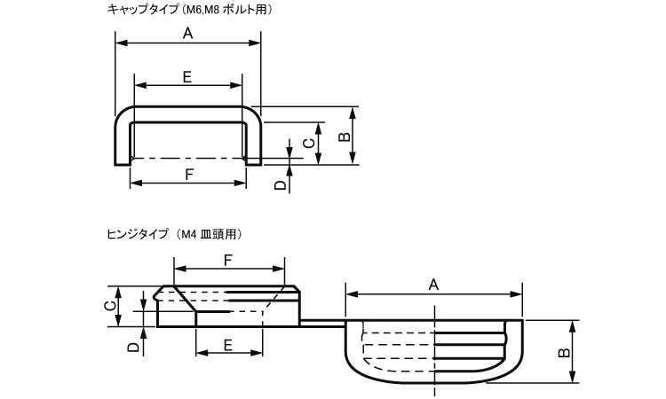 ボルトキャップ(ニフコ)図面