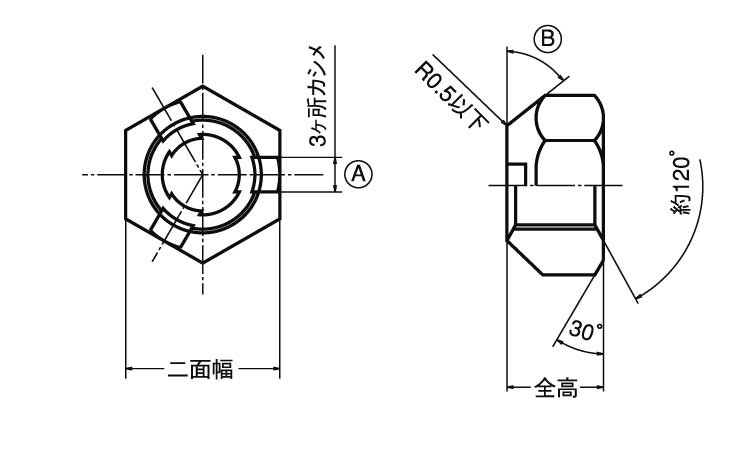タフロック(小形)図面