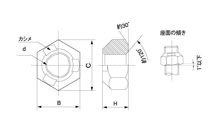 スリーロック図面