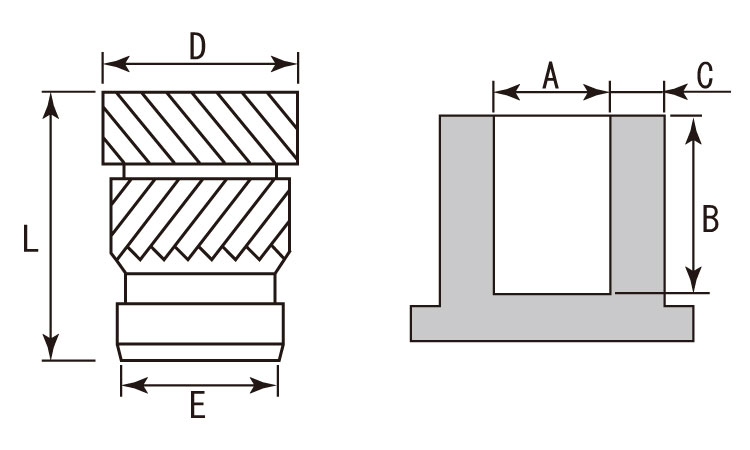 Ｃロック(ＣＬタイプ)(ボーセイ)図面