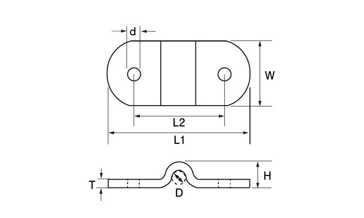 押サエ金具(DFD図面