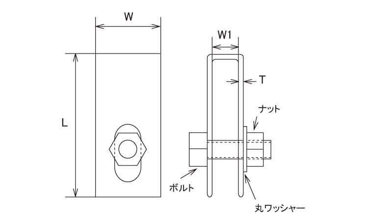 グレーチングクリップ(GCD)図面