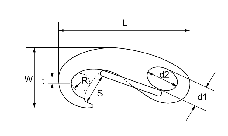 マガタマフック(MH)図面