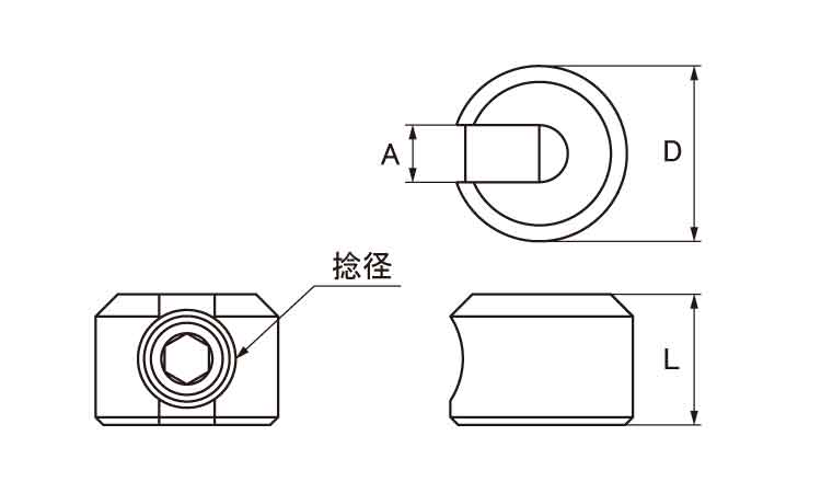 シングルクリップ図面