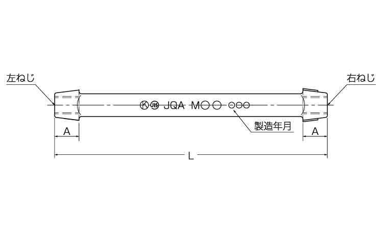 ＪＩＳ建築用割枠式ＴＢ(枠のみ)図面
