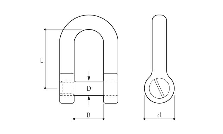 沈みシャックル　ＳＳ図面