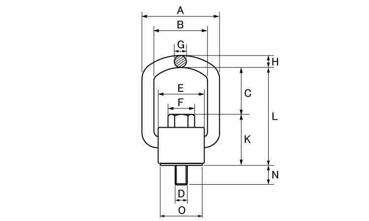 フレノ・リンクボルト　Ａ図面