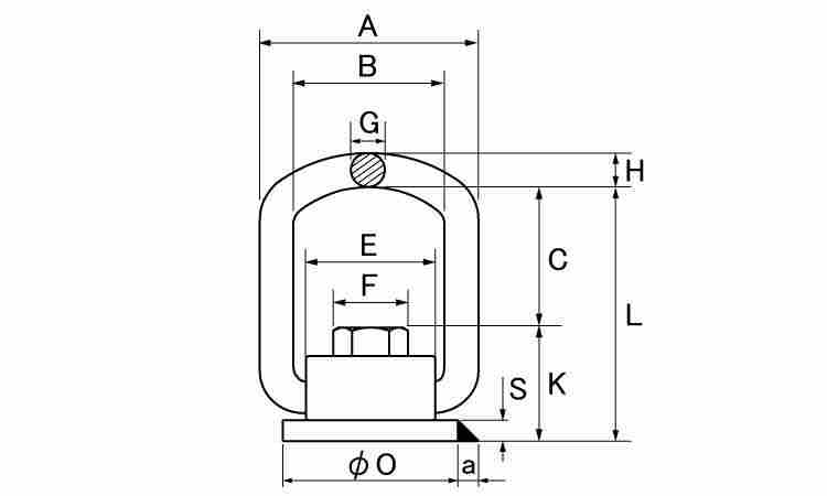 フレノ・リンクボルト　Ｃ図面