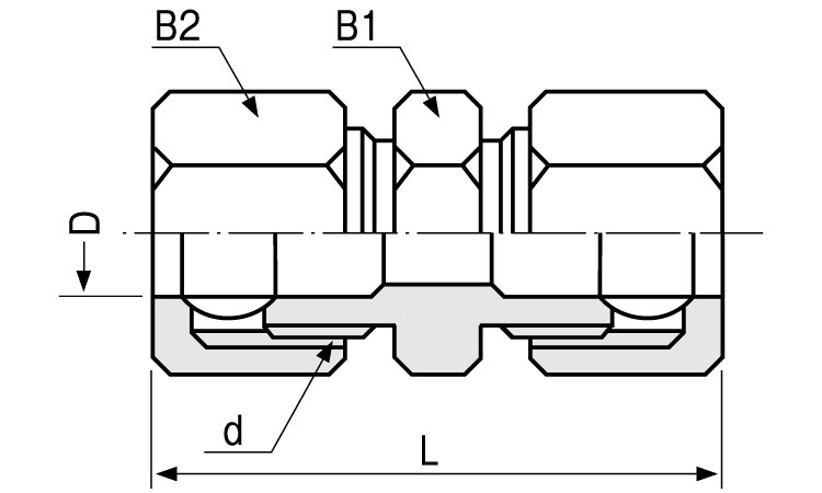 両口リングジョイント(RS－R)図面