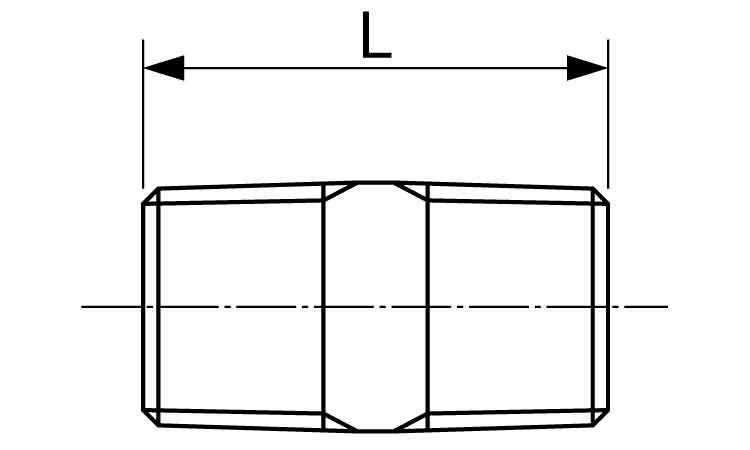 MD　バレルニップル図面