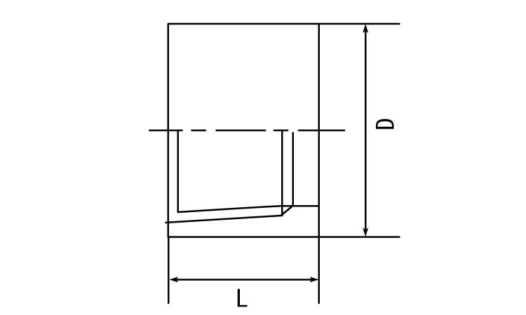 KSG　ハーフテーパーソケット図面